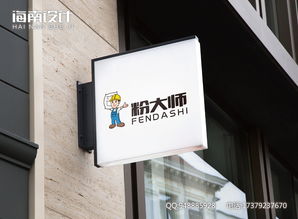 工人卡通品牌logo水泥厂工业矿粉蓝黄色袋裤安全帽设计