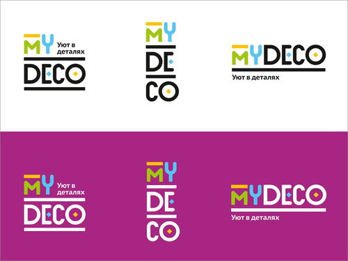 mydeco家居用品logo与品牌形象设计案例欣赏