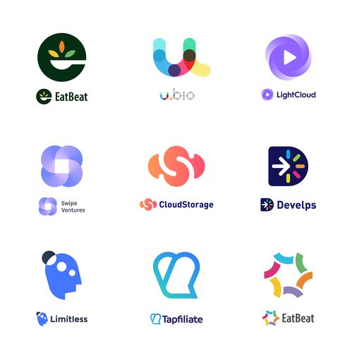 一组标志设计欣赏 logo 字体 设计